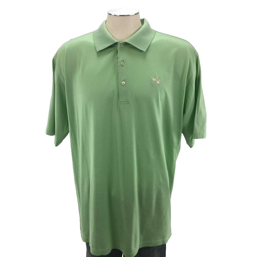 Peter Millar Polo Shirt XL Green Waynesborough Country Club Golf‎ Mens